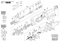 Bosch 0 602 207 006 ---- Hf Straight Grinder Spare Parts